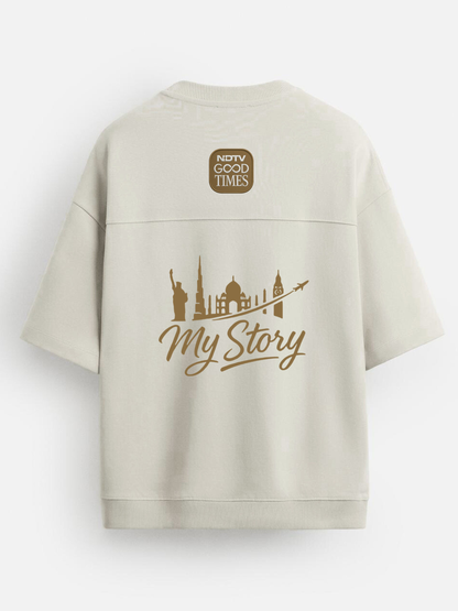 MY STORY 'HONEY'S BEGINNING' RIBBED T-SHIRT
